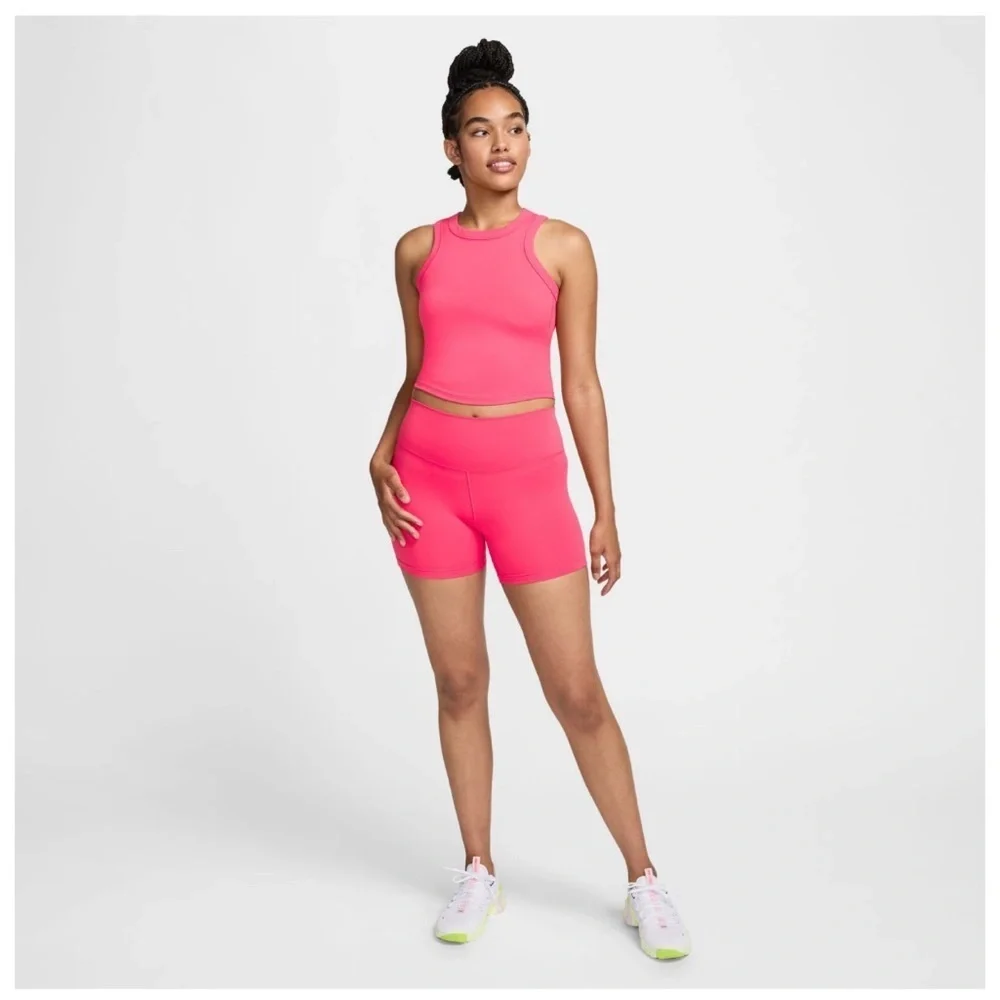 Nike Women's One Fitted Dri-FIT Cropped Tank Top